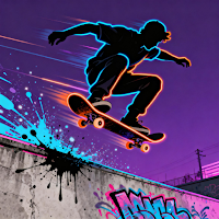 Urban Skate Stunt