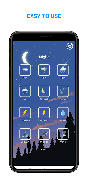 Relax Night Sleeping Sounds Screenshot 3