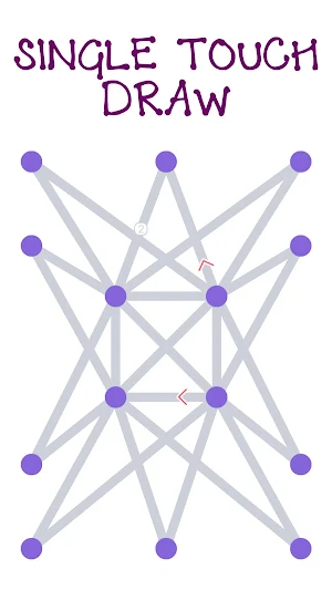 Single Touch Draw - One Line Drawing Puzzle Screenshot 0