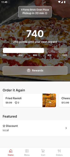 Il Forno Brick Oven Pizza Screenshot 0