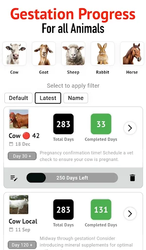 Animal Breeding, Birth Manager Screenshot 0