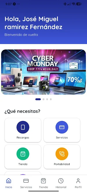 Servicel Servicios Moviles Screenshot 2