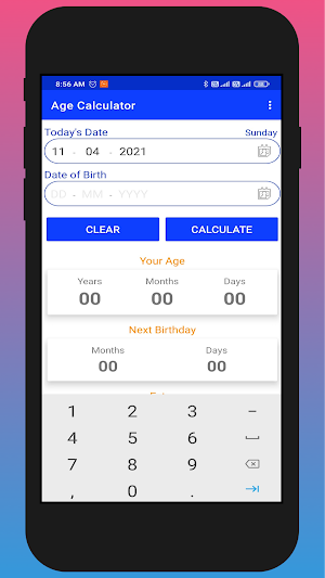 Age Calculator Screenshot 2