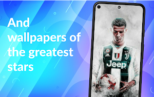 Wallpaper Football 4K Mbappe Messi Ronaldo Neymar Screenshot 1