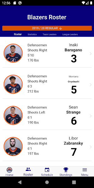 Kamloops Blazers Screenshot 2