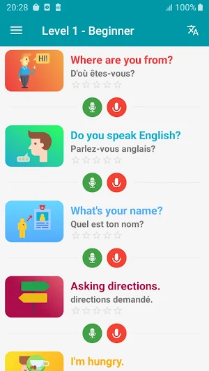 English Conversation - Awabe Screenshot 0