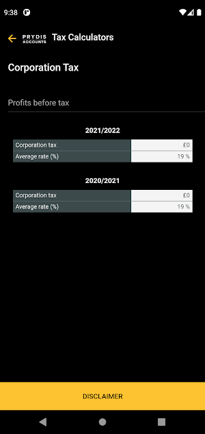 Prydis Accounts Screenshot 3