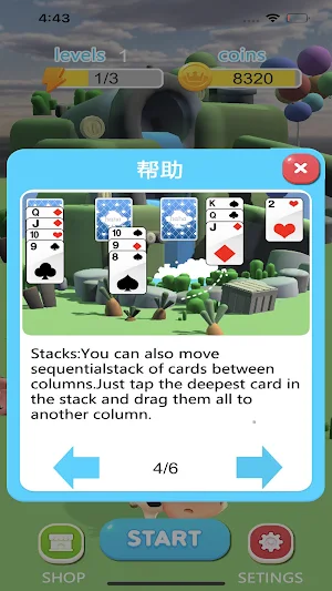 Solitaire 3D Cute Animals Screenshot 1