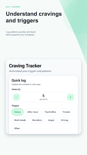 Quit Smoking Tracker Screenshot 2