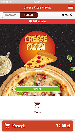 Cheese Pizza Kraków Screenshot 0