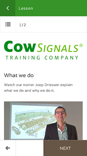 CowSignals® Training Company Screenshot 0