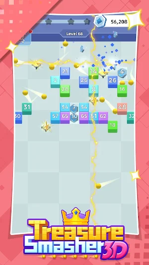 Treasure Smasher 3D-Win Cash Screenshot 3