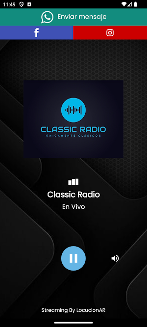 Classic Radio Screenshot 0