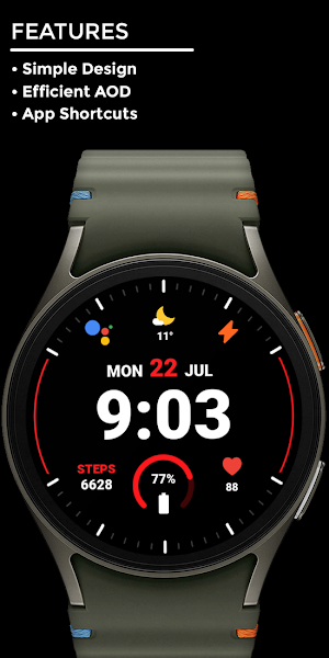 Night ver 20 - watch face Screenshot 1
