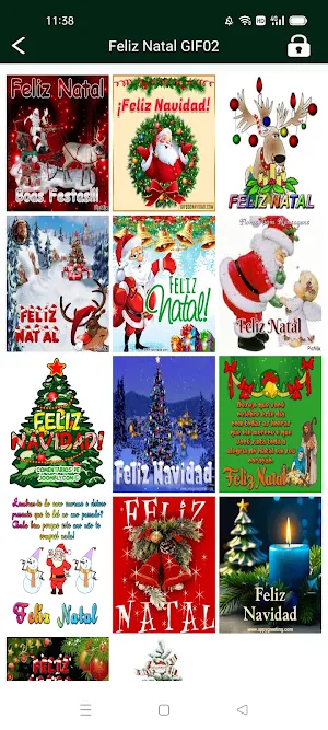 Feliz Navidad GIF Imágenes Screenshot 2