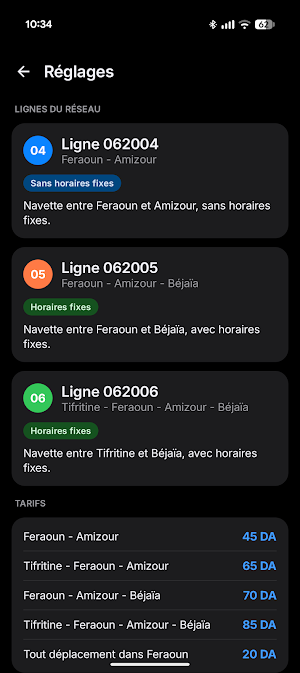 FeraBus Screenshot 2