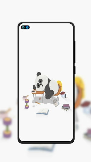 Cute Panda Wallpaper Screenshot 1