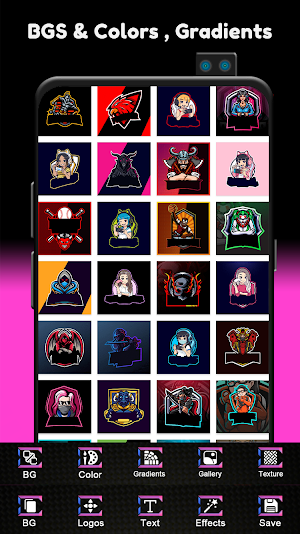 Esports Logo Maker for Girls Screenshot 3