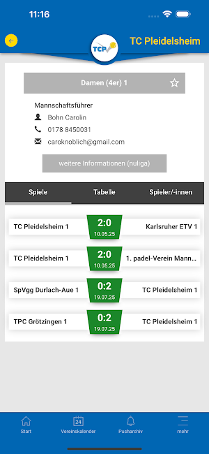 TC Pleidelsheim Screenshot 2