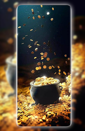 Black & Gold wallpaper Screenshot 3