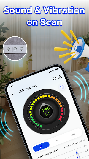 EMF & Metal Detector Screenshot 2