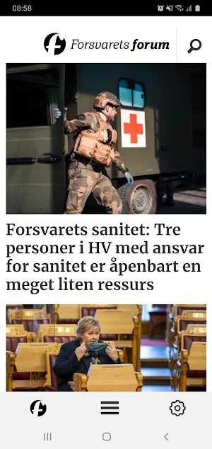 Forsvarets forum Screenshot 0