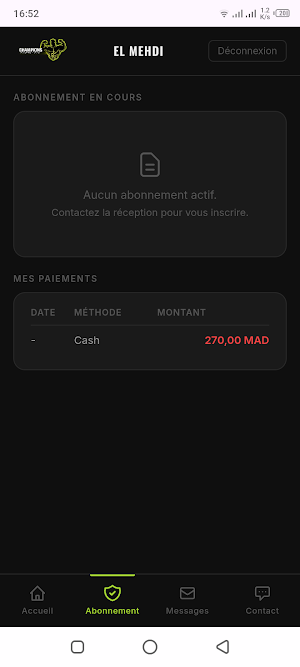 My gym champions fitness Screenshot 2