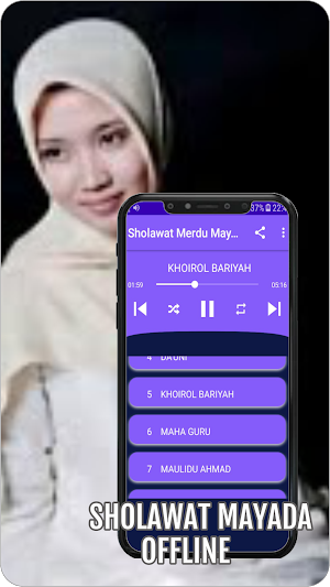 Sholawat Merdu Mayaada Offline Screenshot 1