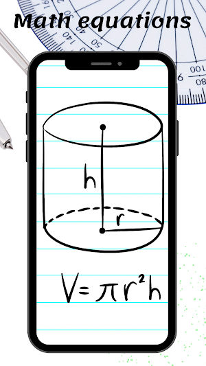 Math equations of shapes Screenshot 0