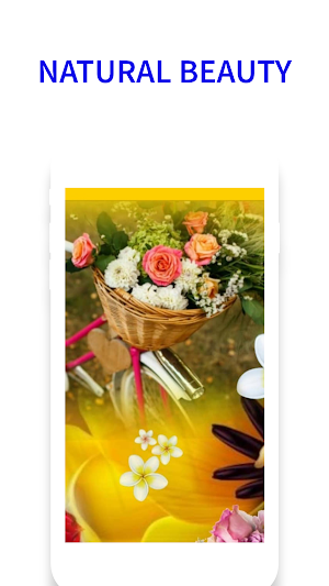 BEAUTIFUL FLOWERS WALLPAPER Screenshot 0