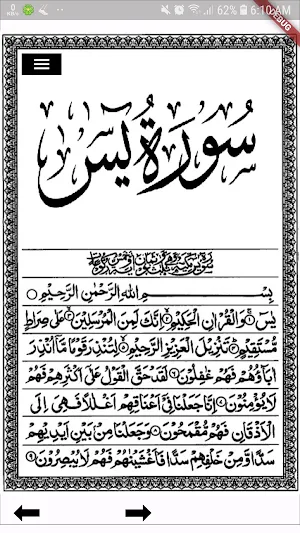 Surah Yaseen offline 2024 Screenshot 1