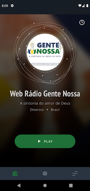 Web Rádio Gente Nossa Screenshot 0