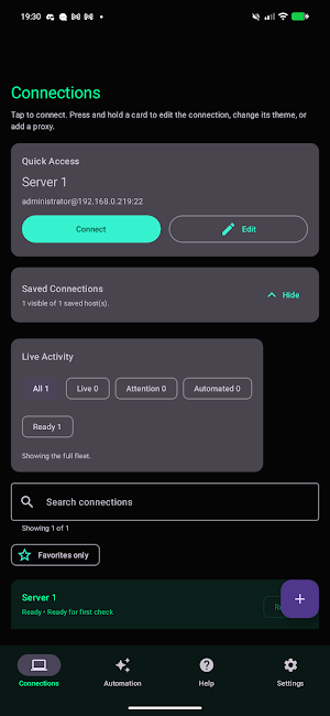 SSH Manager(Relay Forge) Screenshot 2