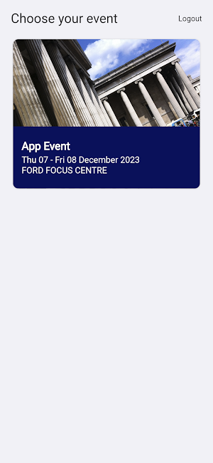 Eventogy for Ford Events Screenshot 0