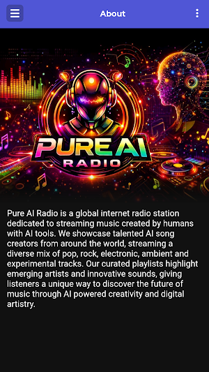 Pure AI Radio Screenshot 3
