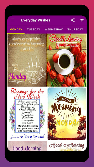 Everyday Good Morning Wishes Screenshot 2