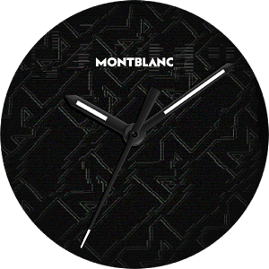 Montblanc Summit - UltraBlack Watch Face Screenshot 0