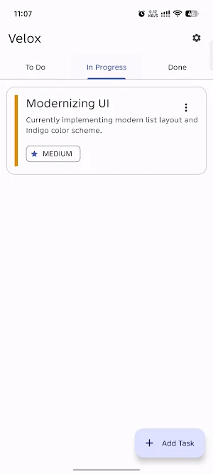 Velox: Fast Task Manager Screenshot 2