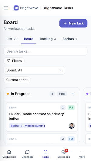 TeamLayer - Team Chat & Tasks Screenshot 2