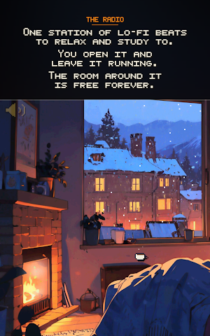 Lo-Fi Fireplace Radio Screenshot 2