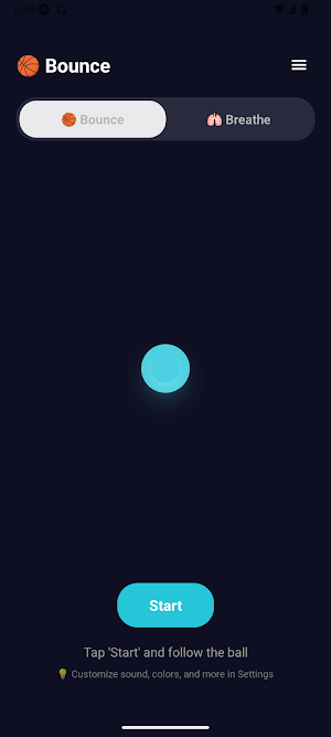 Kalmer App Screenshot 0