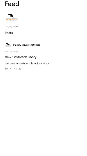 Calgary Movement Studio Screenshot 3