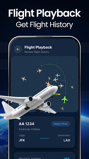 Flight Tracker - Plane Finder Screenshot 2