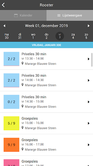 Manege De Blauwe Steen Screenshot 3