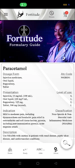 Fortitude: Formulary Guide Screenshot 2
