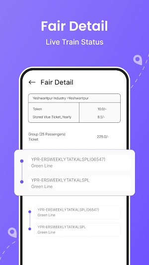 Live - Train status app Screenshot 1