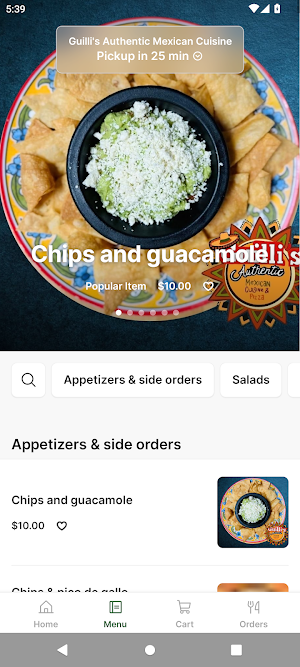Guilli's Authentic Mexican Screenshot 1