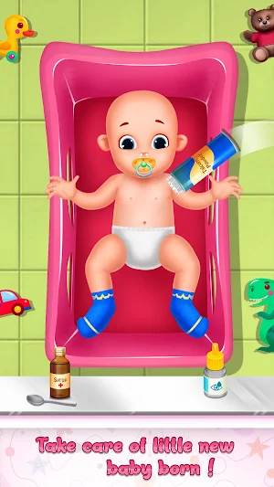 Mummy NewBorn DayCare - NewBorn babysitter Games Screenshot 2