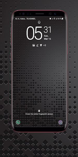 Solid Black Wallpaper Screenshot 1