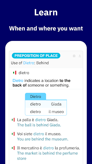Learn Italian with Wlingua Screenshot 0